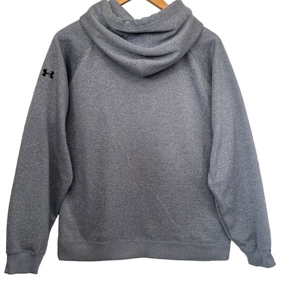 Under Armour Auburn Tigers Grey Unisex Hoodie Size Large - Picture 2 of 10